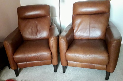 Leather recliners - leather,