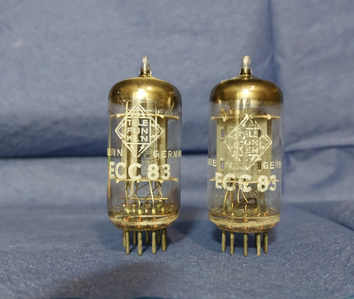 Ecc83 telefunken tube - 2, x