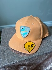 CARHARTT Force Cap Workwear Patch Cap Orange Peach Snapback One Size NEW