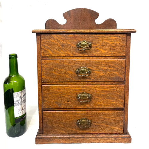 Antique oak table top - top, cabinet
