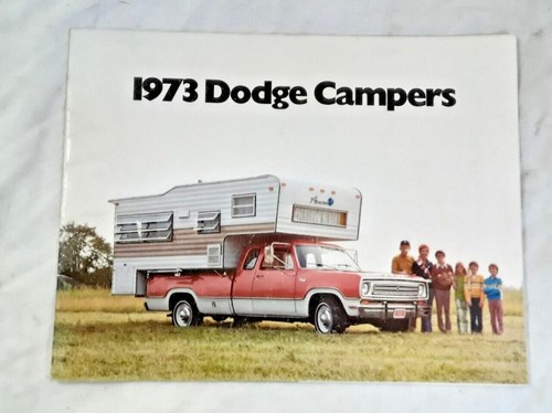 1973 dodge camper brochure - dodge,
