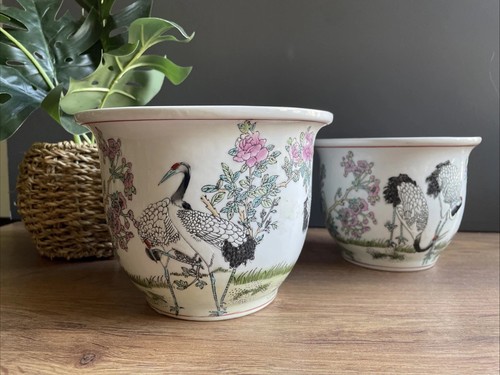 Two chinese cranes famille - two,