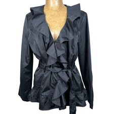 Black Ruffle Victorian Gothic