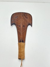 Vintage Hand Carved Fijian War