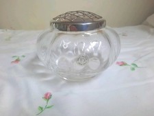 Dartington crystal rose bowl - rose,