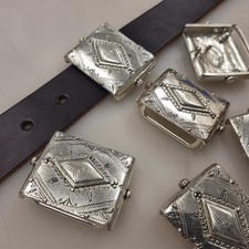 40mm Engraved Western Belt