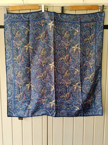 Tie rack art silk square - silk,