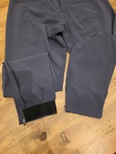 Mens 36" Waist Macade Grey Golf Cuffed Trousers