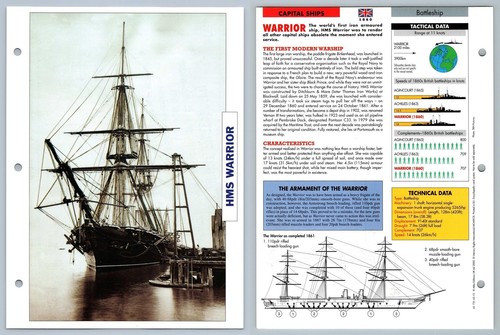 Hms warrior 1860 capital - hms,