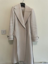 Reiss Cream Wool Coat