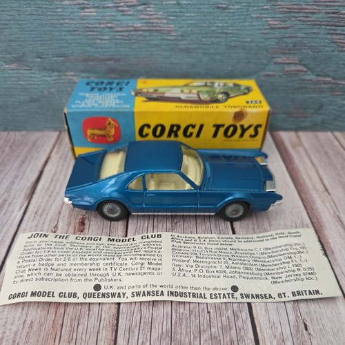 Vintage corgi toys oldsmobile - vintage,