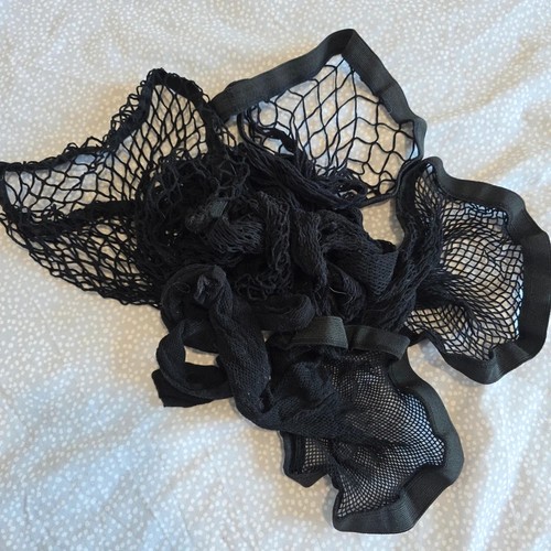 Bundle black fishnet - of,