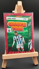 Lionel Messi Argentina Crunch Time Panini Donruss Football Card Red Parllel