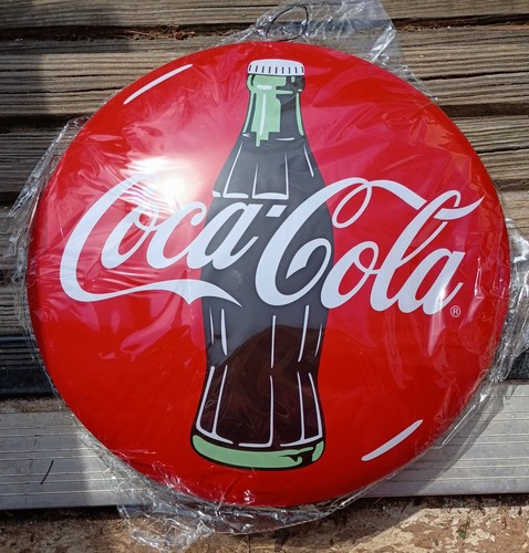 Coca cola metal dome - coca,