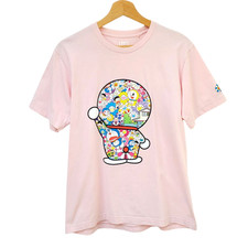 Uniqlo Doraemon x Takashi Murakami T-Shirt Pink - Size M