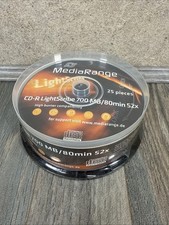 Pack Of 25 Mediarange Cd-R