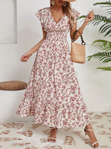 Women neck floral long - women,