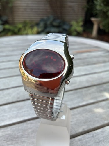 Vintage gents 70s led quartz - gents,
