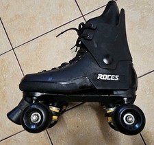 Roces  Black Quad Roller Skates Size UK 8 or Size EU 42