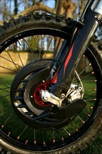22mm Black Front Brake Disc