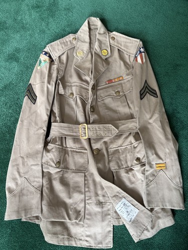 Ww2 cbi uniform bush - bush, jacket