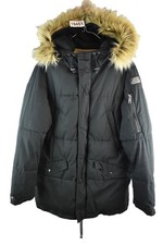 SCHOTT Black Flyers Intermediate Army Type-U Parka Coat size L Mens Casual