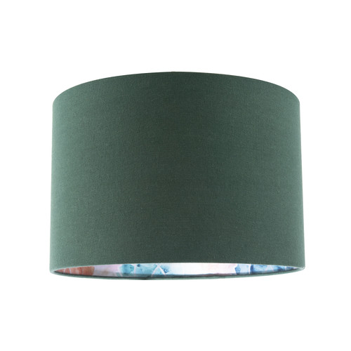 Chic emerald green linen - chic, lamp
