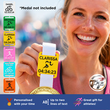 Personalised medal time tag - personalised,