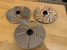 3x Grating Disc For Kenwood FDM30 Food Processor 2/3mm Set Cut Slice Chopping