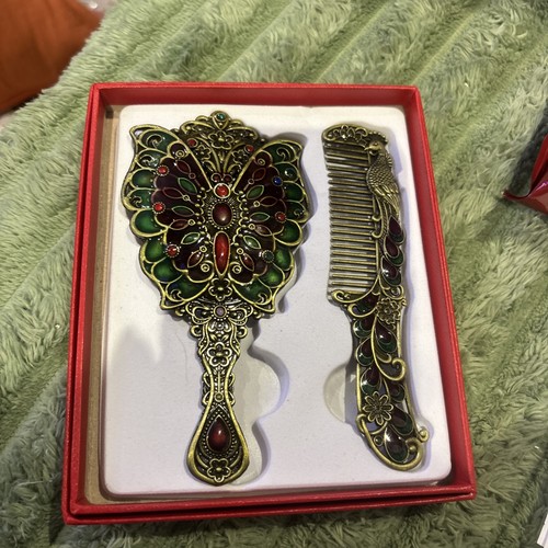 Butterfly mirror comb - mirror,