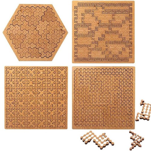 Fractal tray puzzles hard - fractal,