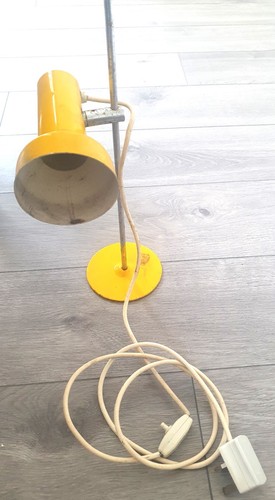 Vintage rare yellow table desk - vintage,