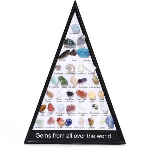 36pcs natural gemstone crystal - 36pcs,