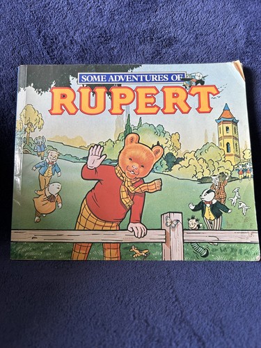 Vintage rupert bear book some - vintage,