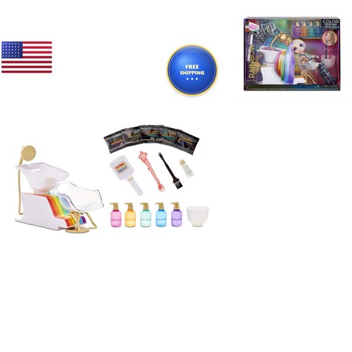 Rainbow high salon playset - high,