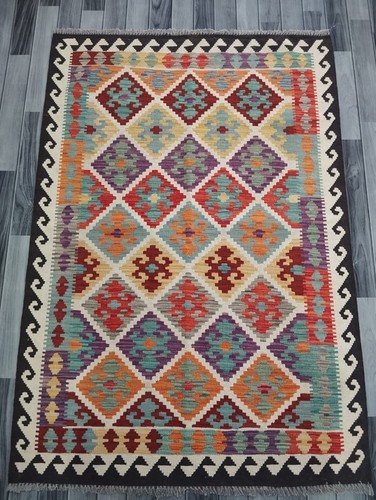 Tribal handmade afghan - tribal,