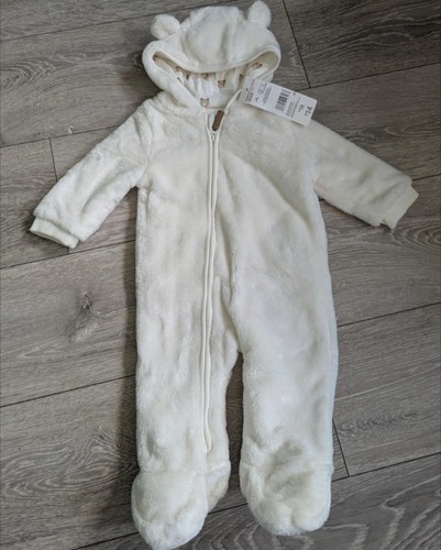 Unisex cream baby - unisex, snowsuit