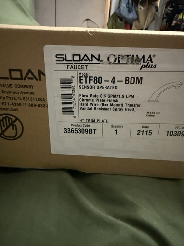 Sloan optima plus etf80 bdm - plus, etf80-4-bdm