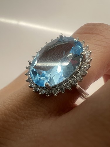 Topaz ring - topaz,