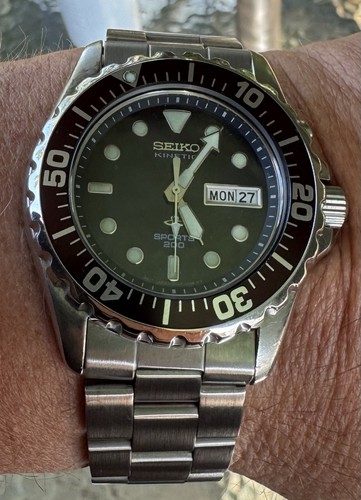 Seiko skj031 kinetic watch - kinetic,