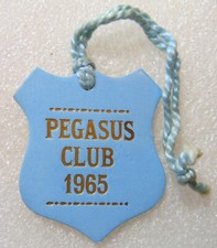 1965 Pegasus Club / Bar Saddle West Country Point To Point Horse Racing Badge