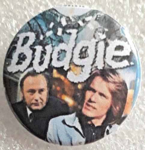 25mm badge budgie 1970 - badge,