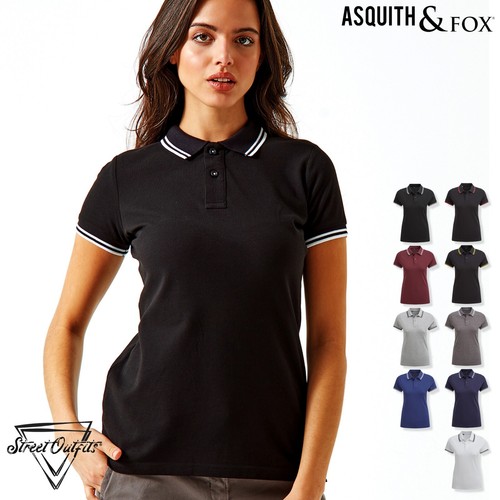 Womens tipped polo shirt - womens,