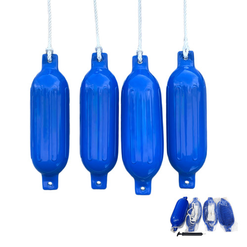 Ribbed marine boat fenders - ribbed,