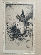 F Robson Signed Original Early