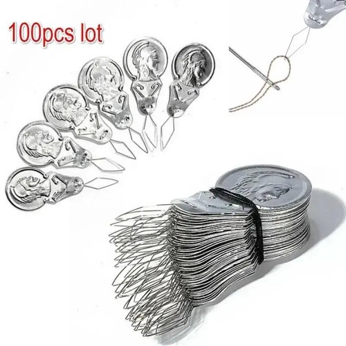 50pcs bow needle threader - bow,
