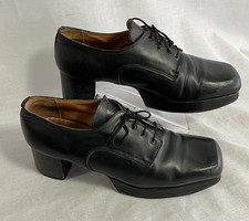 vintage mens black leather