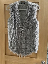 Olsen Shaggy Waistcoat  Gilet 