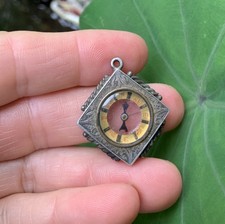 Antique victorian compass fob - antique,