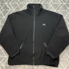 Helly Hansen Full Zip Fleece Jacket Men’s Medium Hiking Walking Base Layer